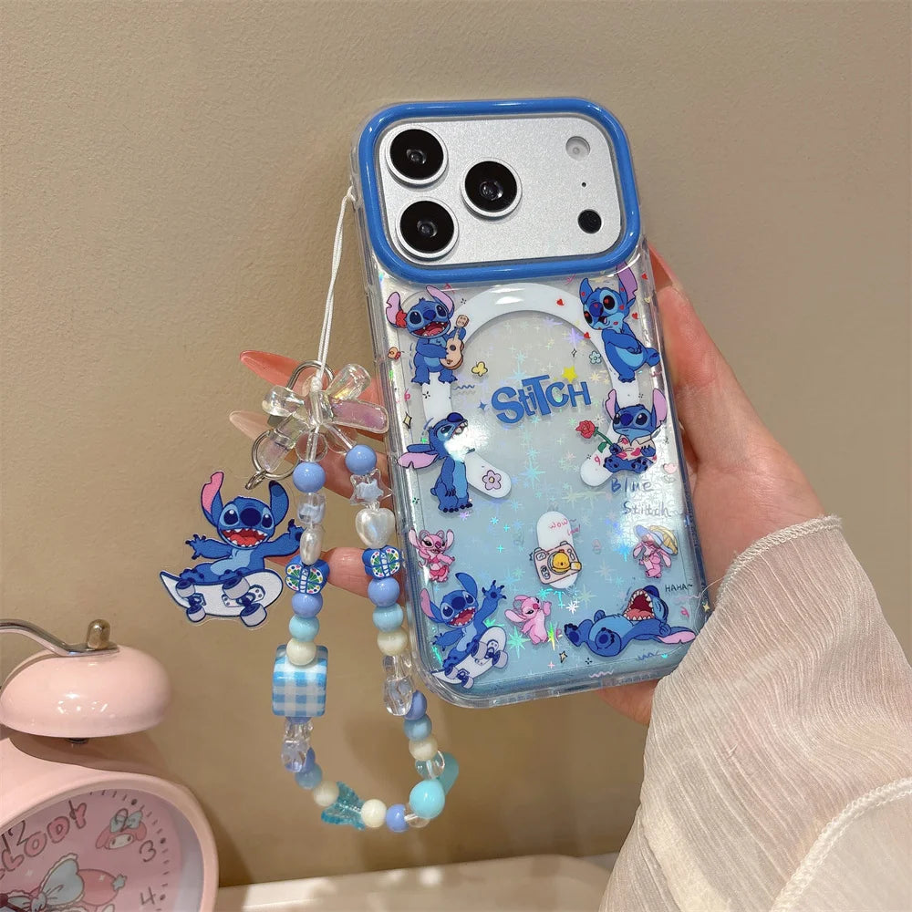 Blue Cartoon Charm iPhone Case
