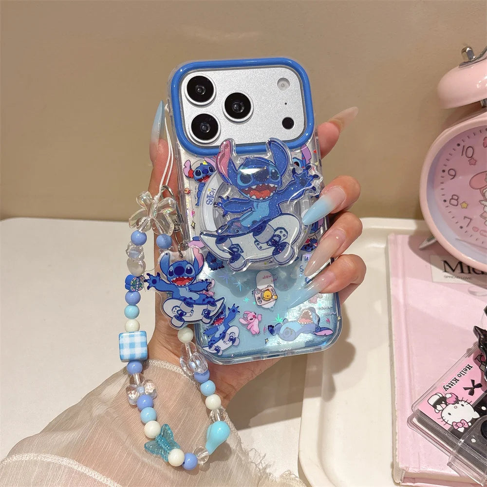Blue Cartoon Charm iPhone Case