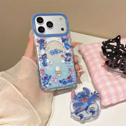 Blue Cartoon Charm iPhone Case