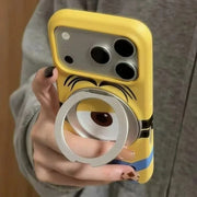 Minions Rotating Stand iPhone Case