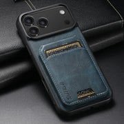 SUTENI Wallet Kickstand iPhone Case