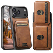 SUTENI Wallet Kickstand iPhone Case