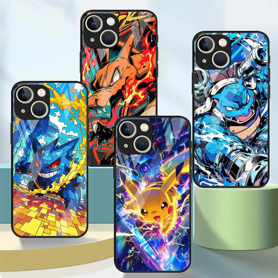 Pokémon Vivid Glass-Style iPhone Case