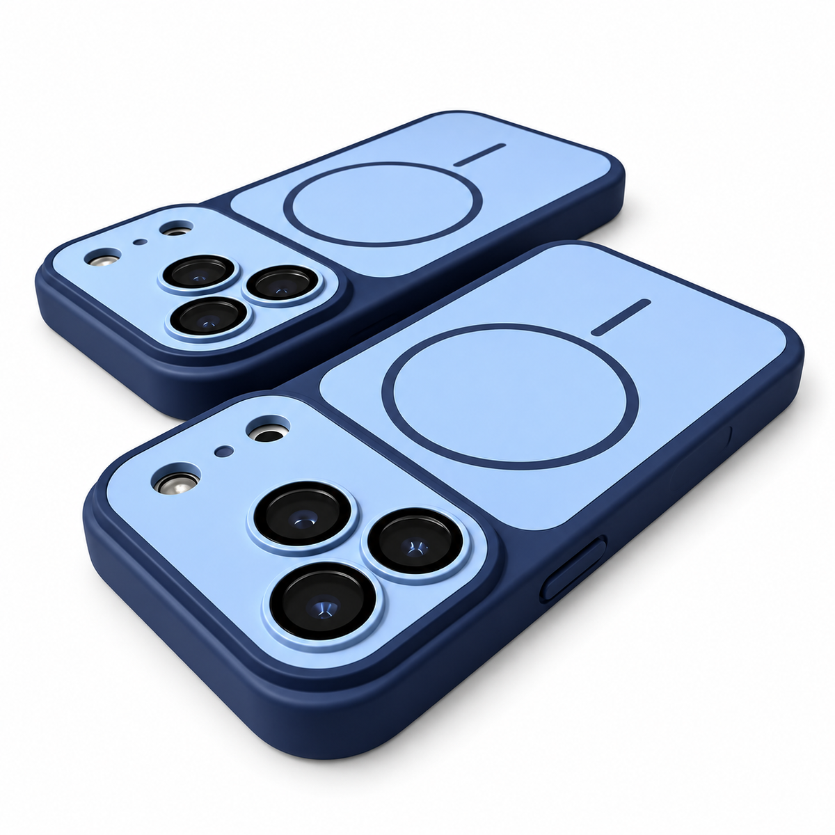 Blue iPhone case — individual product view