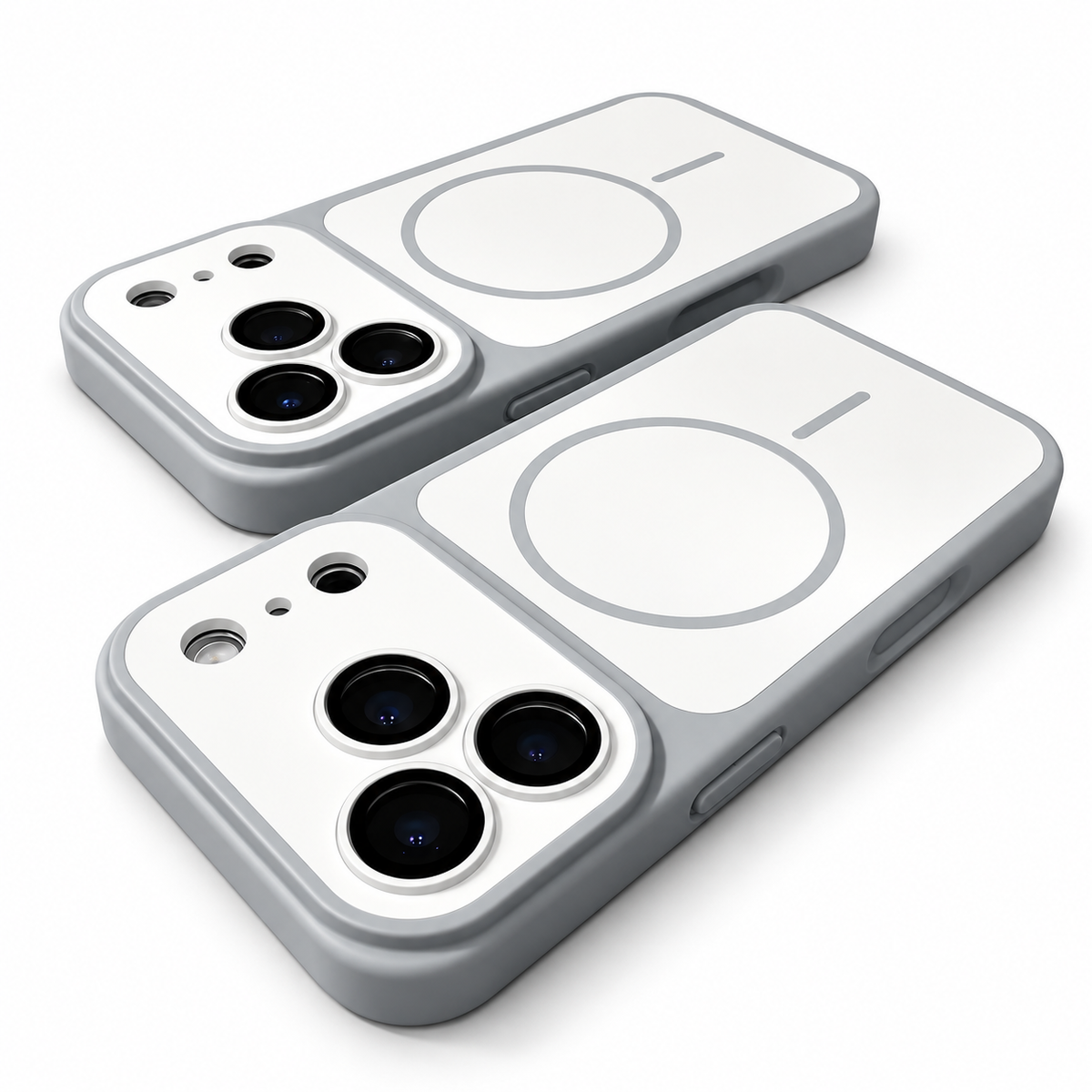 White iPhone case — individual product view