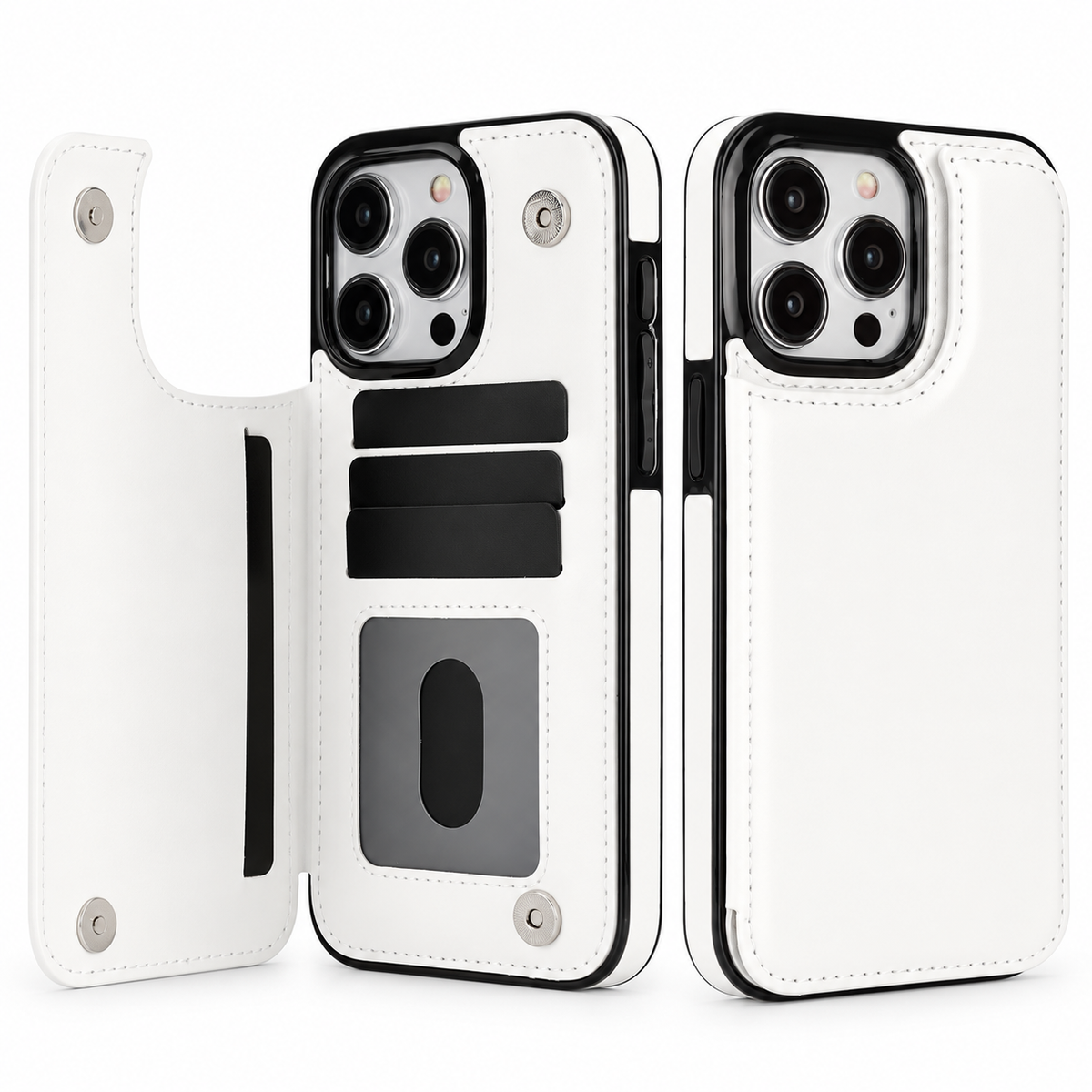 White iPhone case — individual product view