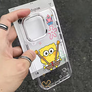 SpongeBob & Patrick Clear iPhone Case