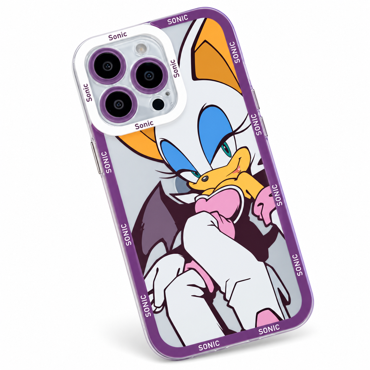 Rouge Purple iPhone case — individual product photo