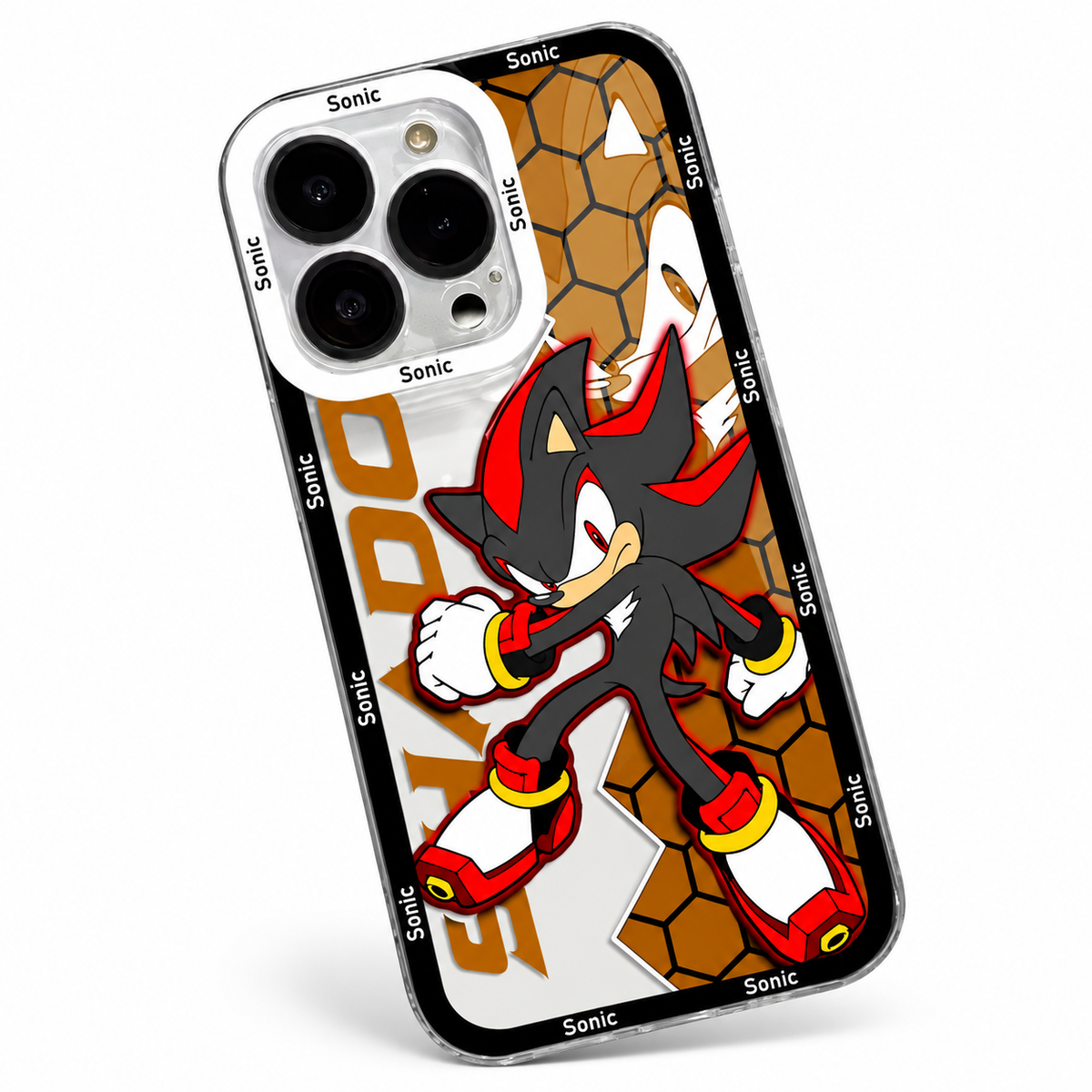 Shadow Black iPhone case — individual product photo