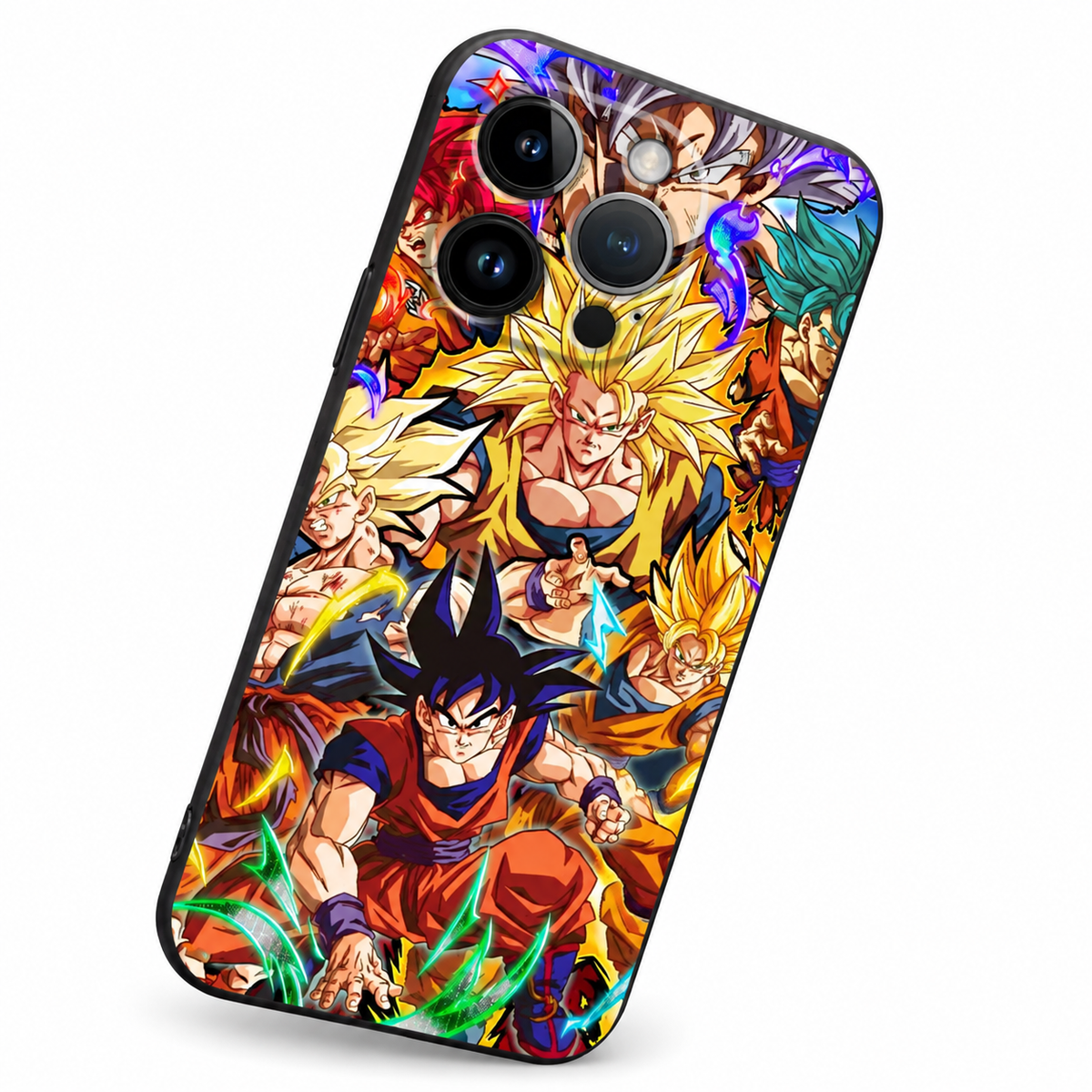 Character Collage iPhone case — individual product photo