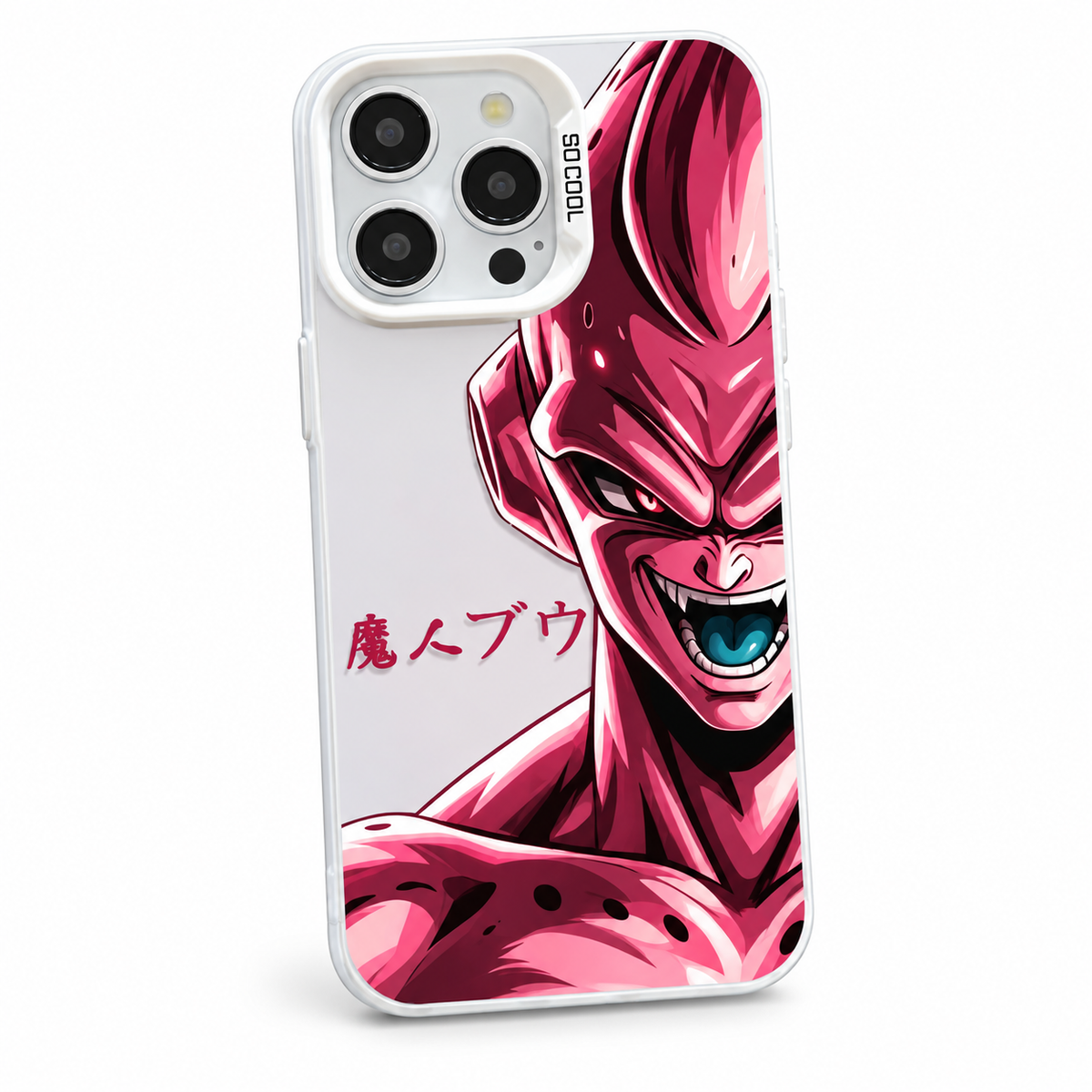 Majin Buu Pink iPhone case — individual product photo